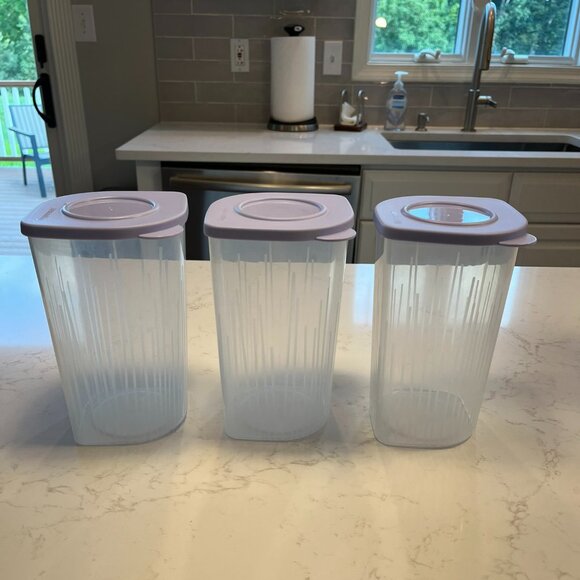 New Never Used Tupperware Fresh 'N Cool Containers Set - Picture 3 of 14